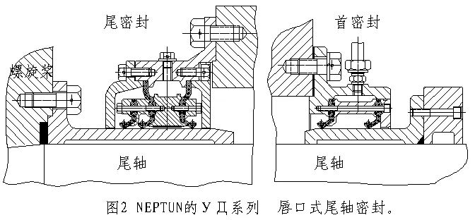 尾轴密封结构图图片